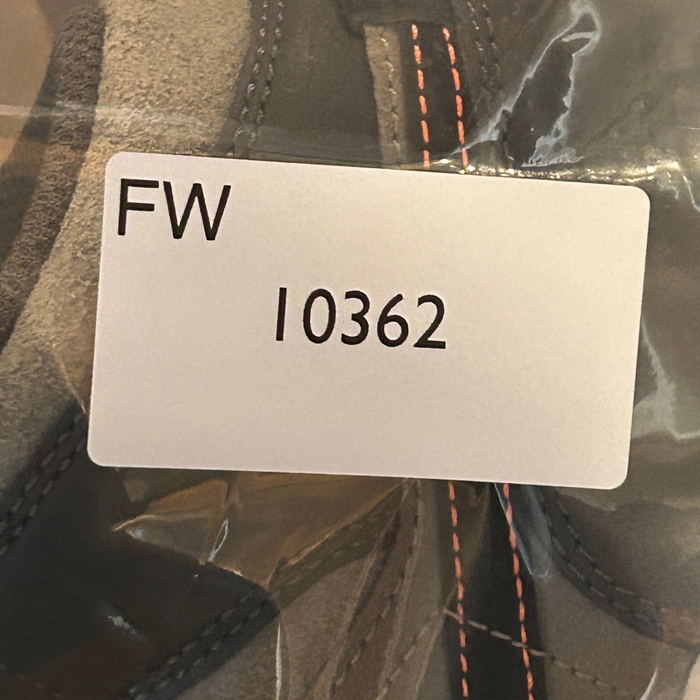 Air Jordan 1 Mid Dark Grey Orange Swoosh Kids Sneakers Size Youth 4.5 FQ8341-017 - Picture 12 of 12